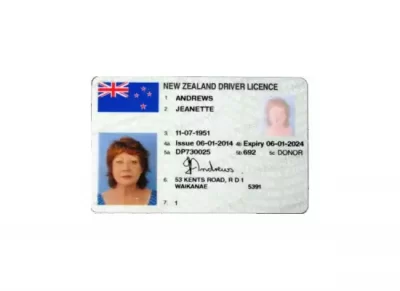 Buy New Zealand Drivers license