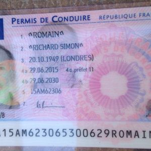 Buy French driver's licence